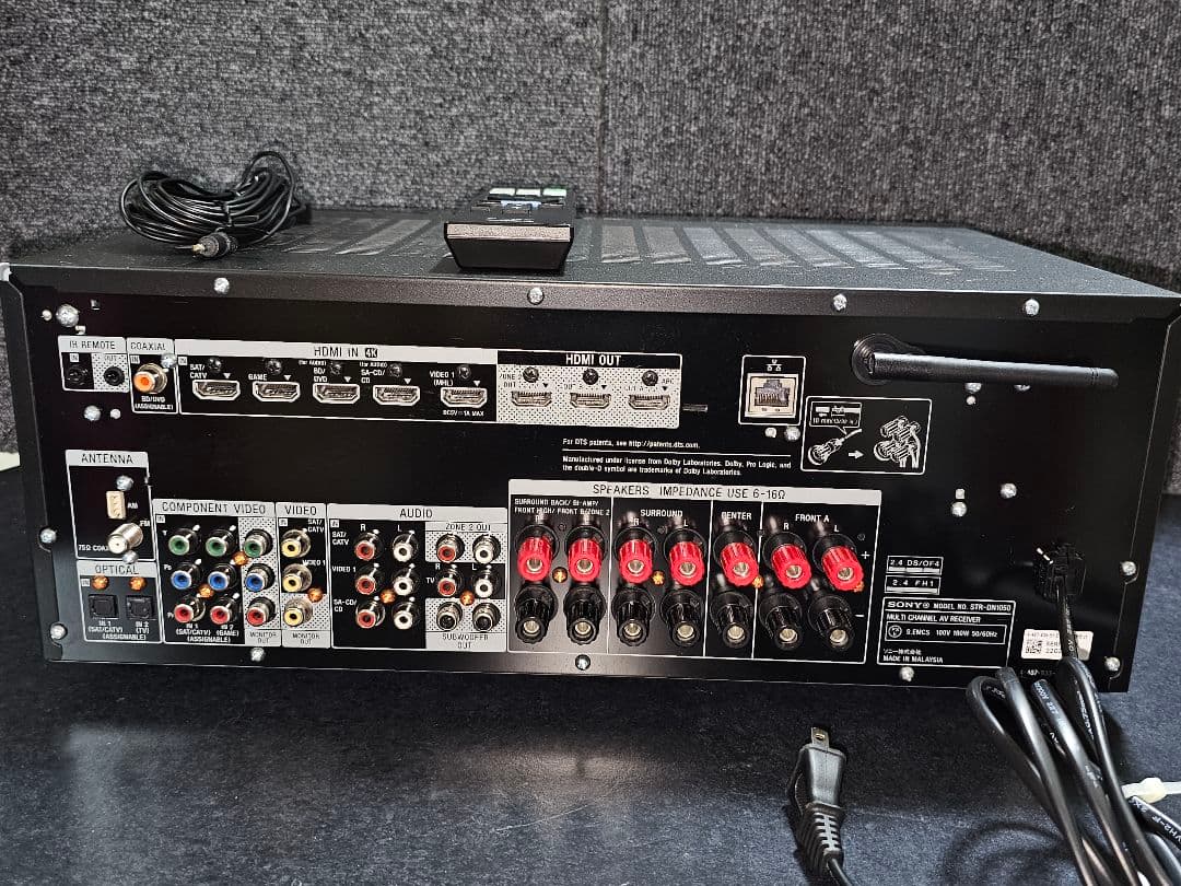 SONY STR-DN1050 AVアンプ ブラック