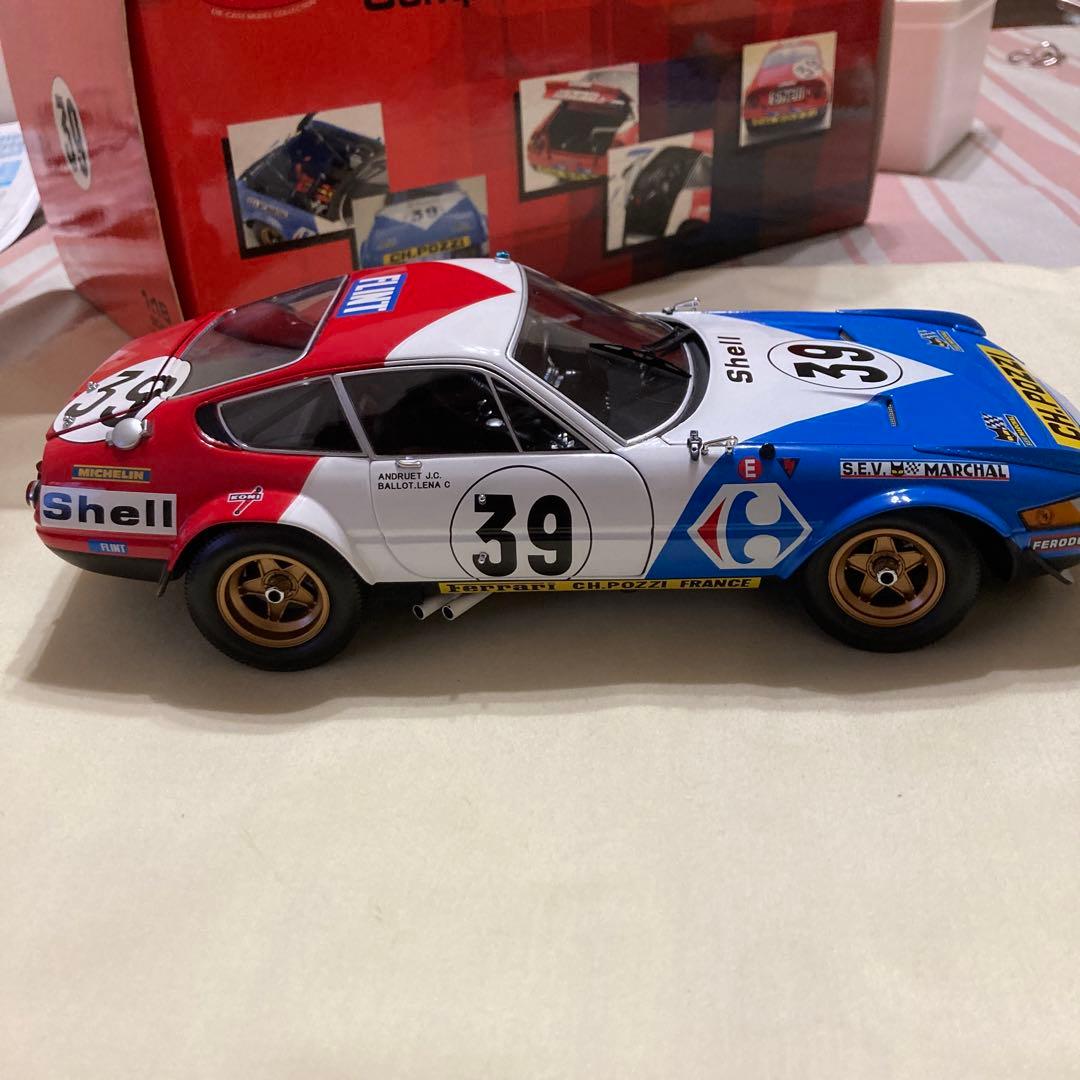 京商1/18 フェラーリ365 GTB4 デイトナ ルマン1972 No.39