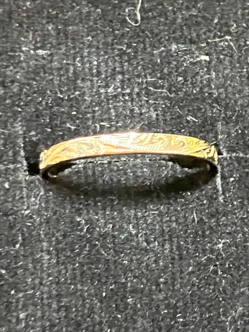 14k ハワイアン風のリング