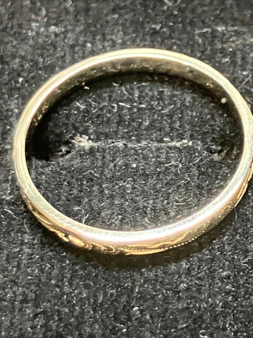 14k ハワイアン風のリング