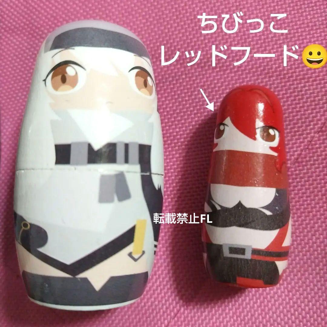 NIKKE 非売品 レア 当選品 レッドフード 紅蓮 マトリョーシカ ５体セット