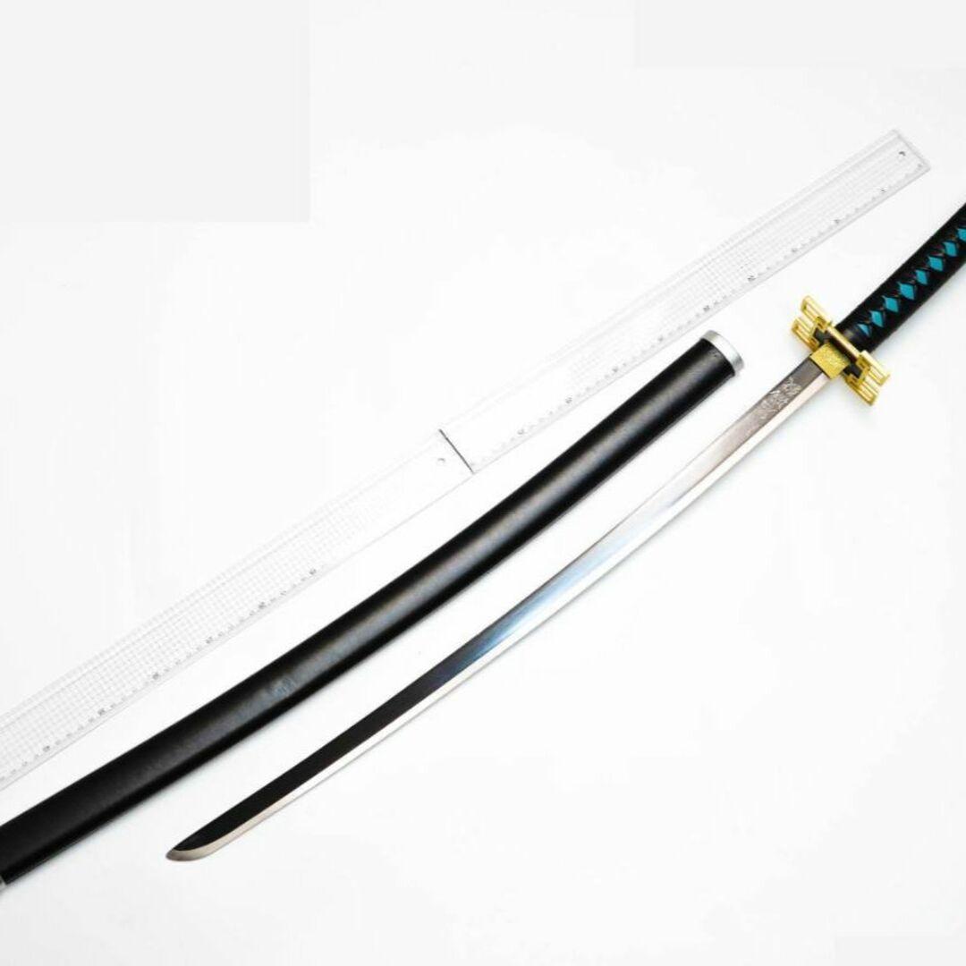 時透無一郎　コスプレ 武器 刀 剣 日輪刀 　金属製１０３ｃｍ【訳あり】