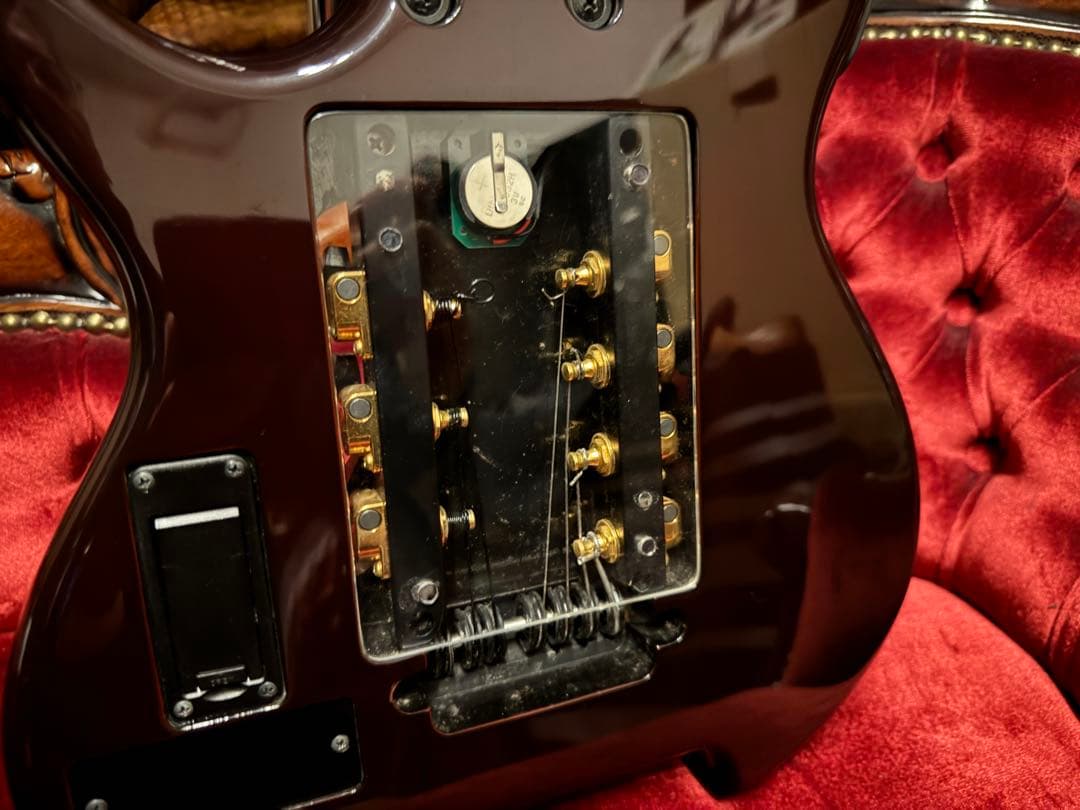 ヘッドレス ハイブリットナイロン弦 7弦ギター 志田工房オーダー品