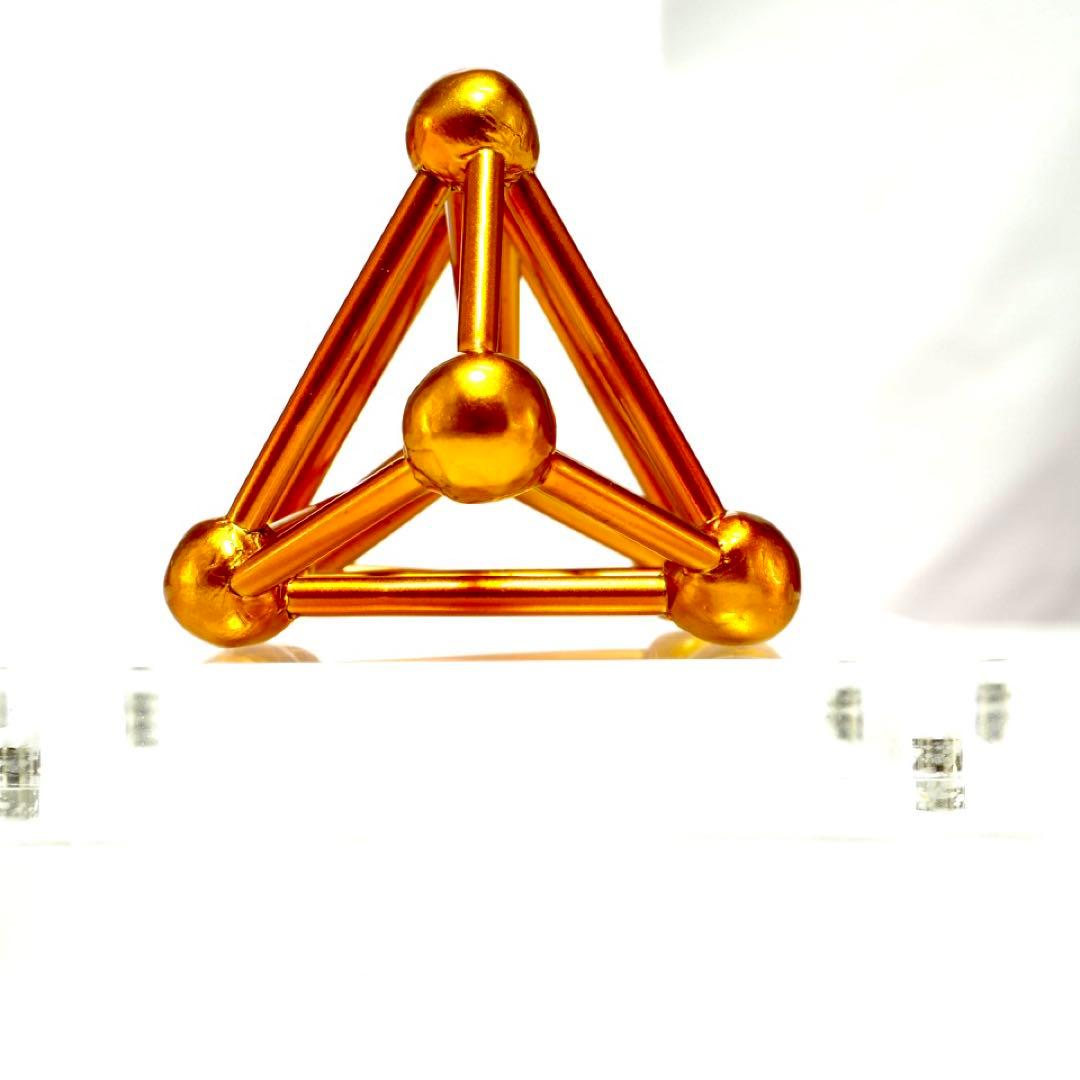 生命の樹　3Dカバラ　パドマ　立体カバラ　★グラデーションゴールドリュミエール2