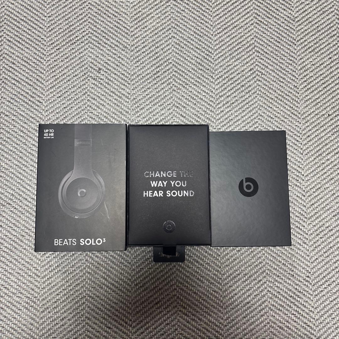 【美品】Beats Solo3 Wireless ワイヤレスヘッドホン