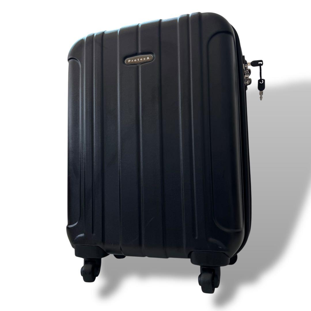 美品 Ace ProtecA ハードキャリーケース 40L 機内持ち込み可能 黒