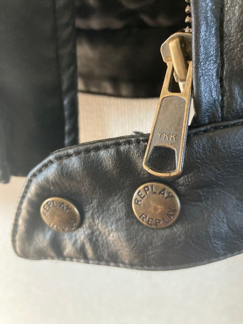 Replay シングルライダースジャケット