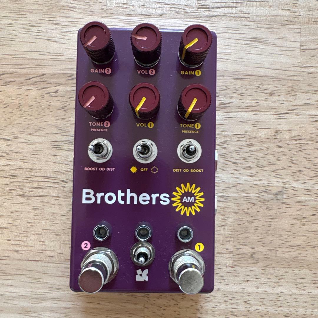 Chase Bliss Brothers AM ANALOGMANコラボ