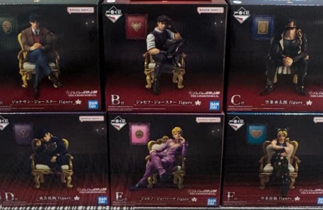 一番くじ ジョジョ　-THE★JOJO WORLD- フィギュア　コンプリート