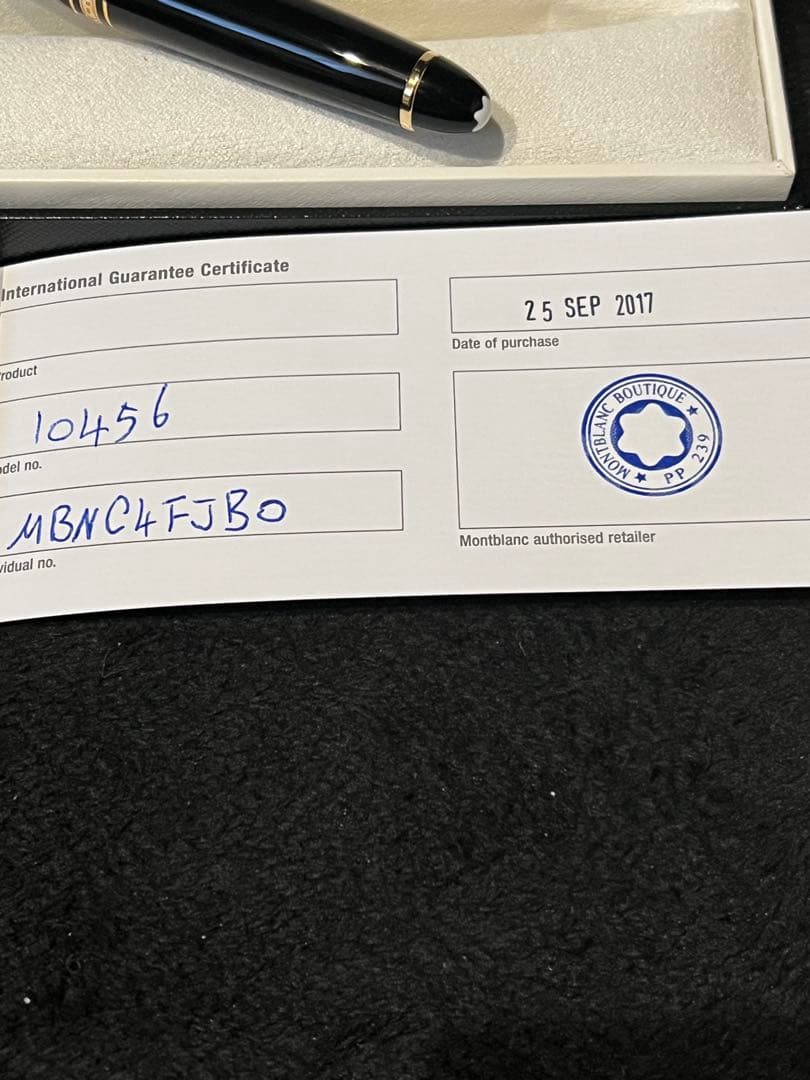 【新品】MONTBLANC ボールペン