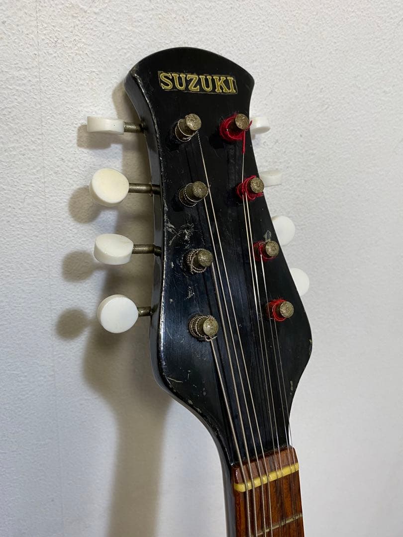 SUZUKIマンドリン【中古】ケース・ピック付き