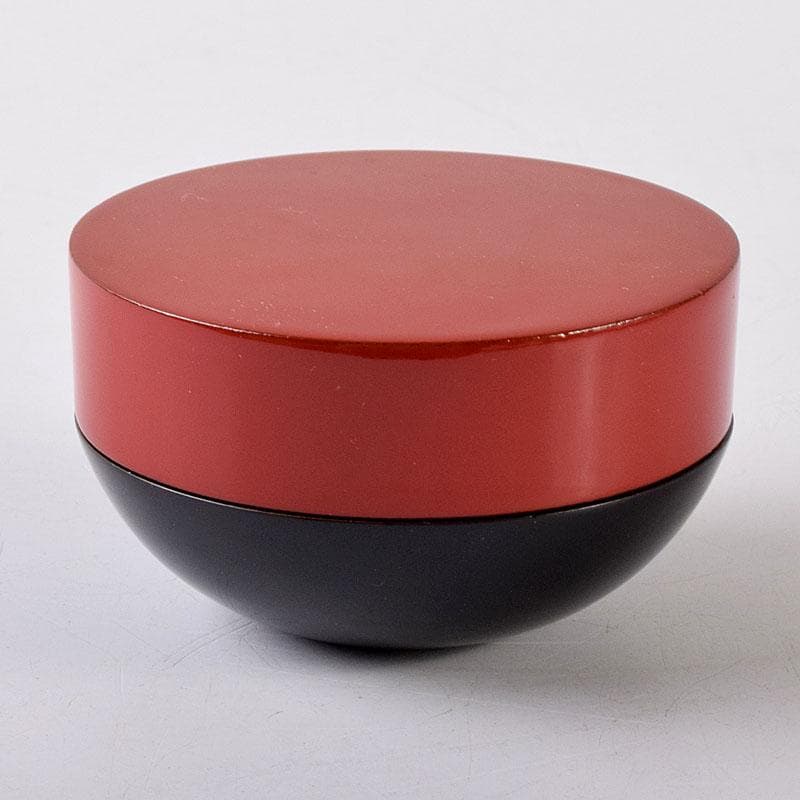 茶道具　政太郎作　甲赤茶入　共箱　V　8060