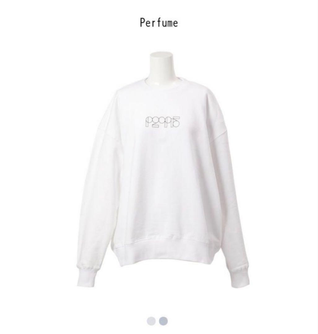【新品未開封】 Perfume グッズ 誰でも似合う スウェット ホワイト L