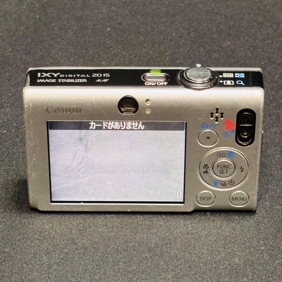 Canon IXY DIGITAL 20 IS シルバー デジカメ　箱付き