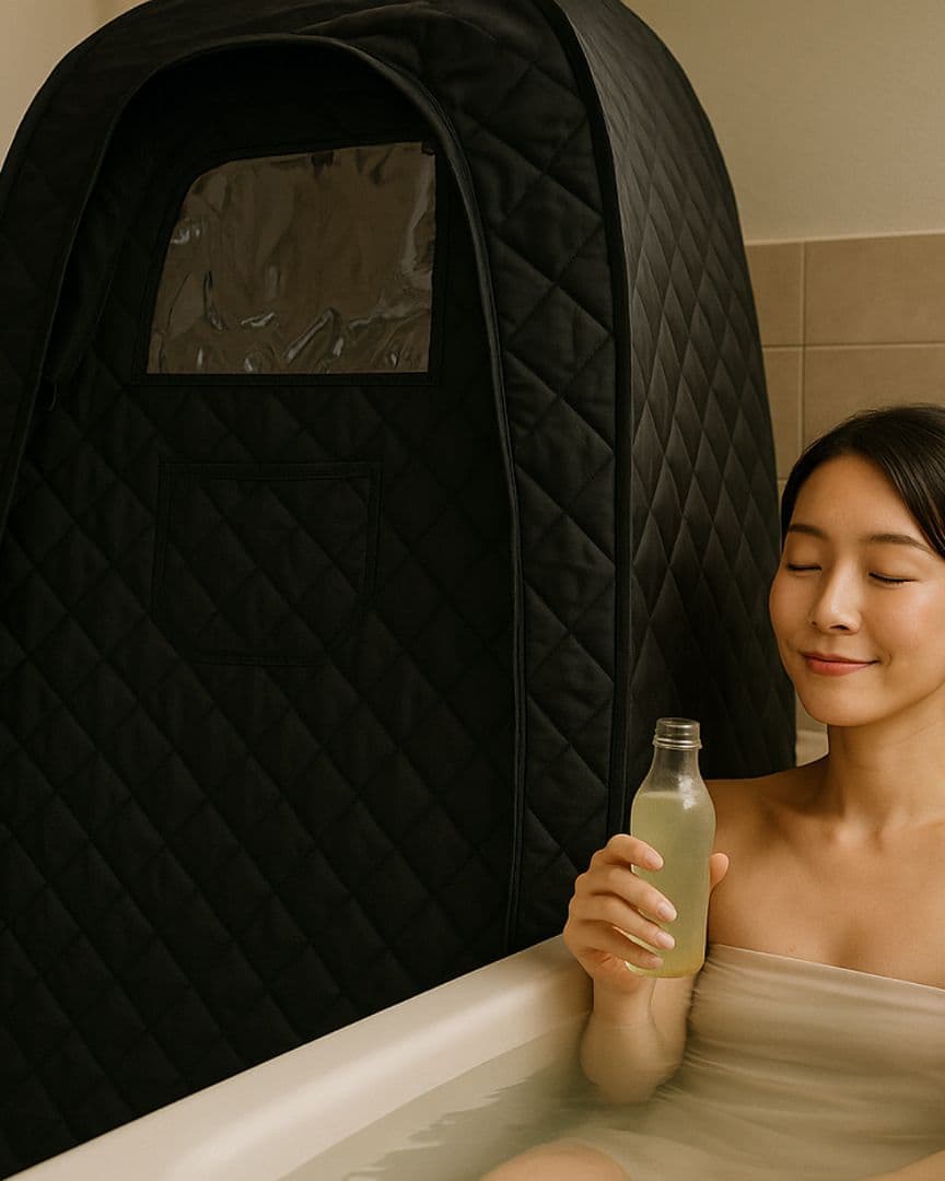 家サウナの決定版！【新品】家庭用サウナセット