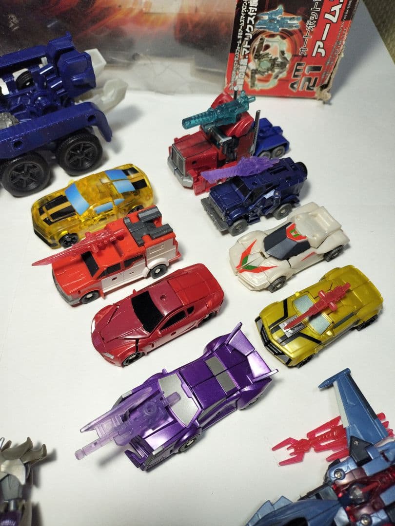 けんけん　廃盤希少13台セット！トランスフォーマー マスターオプティマス