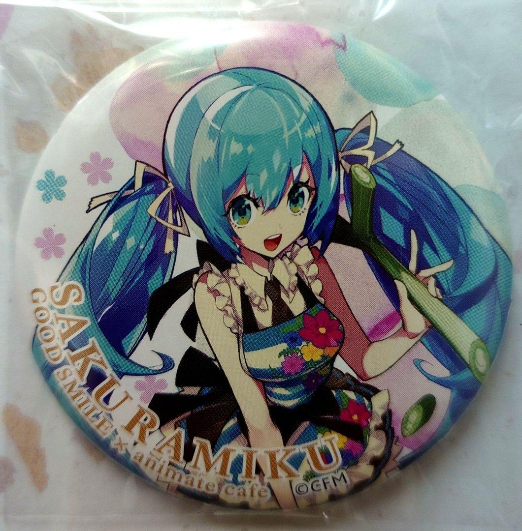 初音ミク/桜ミク 缶バッジセット 竜宮ツカサ 木屋町 桜ミクカフェ 2021