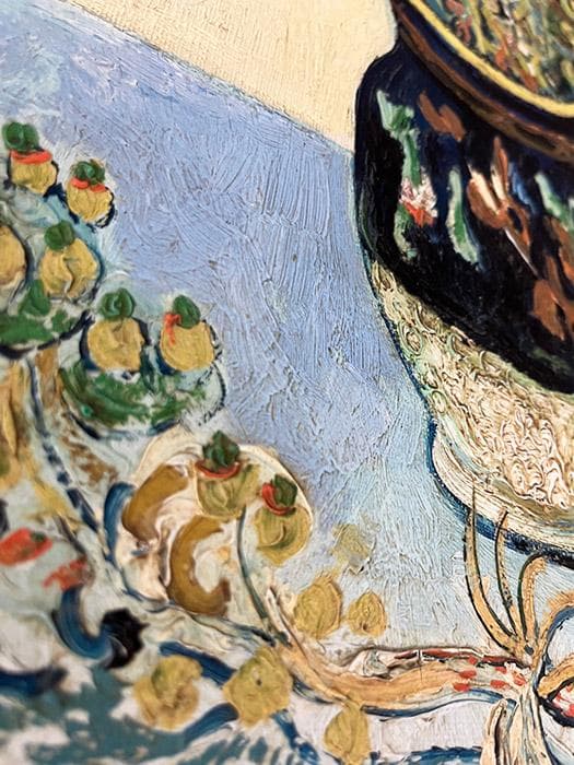 額装品/マヨリカ焼きの水差しと野の花々/ゴッホ/ポスター/アート/インテリア