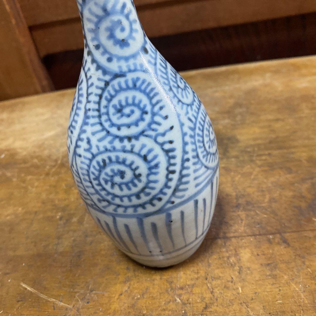 タコ唐草つる徳利