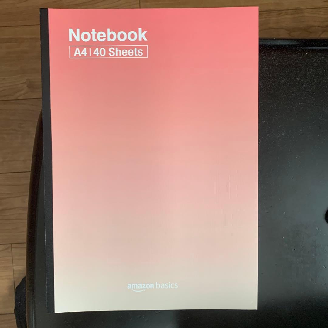 Windowsノート本体 amazon basics Notebook A4 40 Sheets