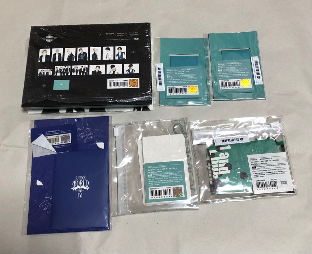 SHINee ポストカード トレカ ブックマーカー まとめ売り