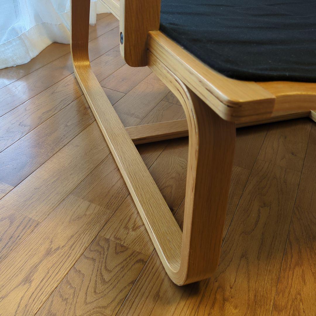 【肘掛部品あり】無印良品 リビングでもダイニングでもつかえるソファチェア