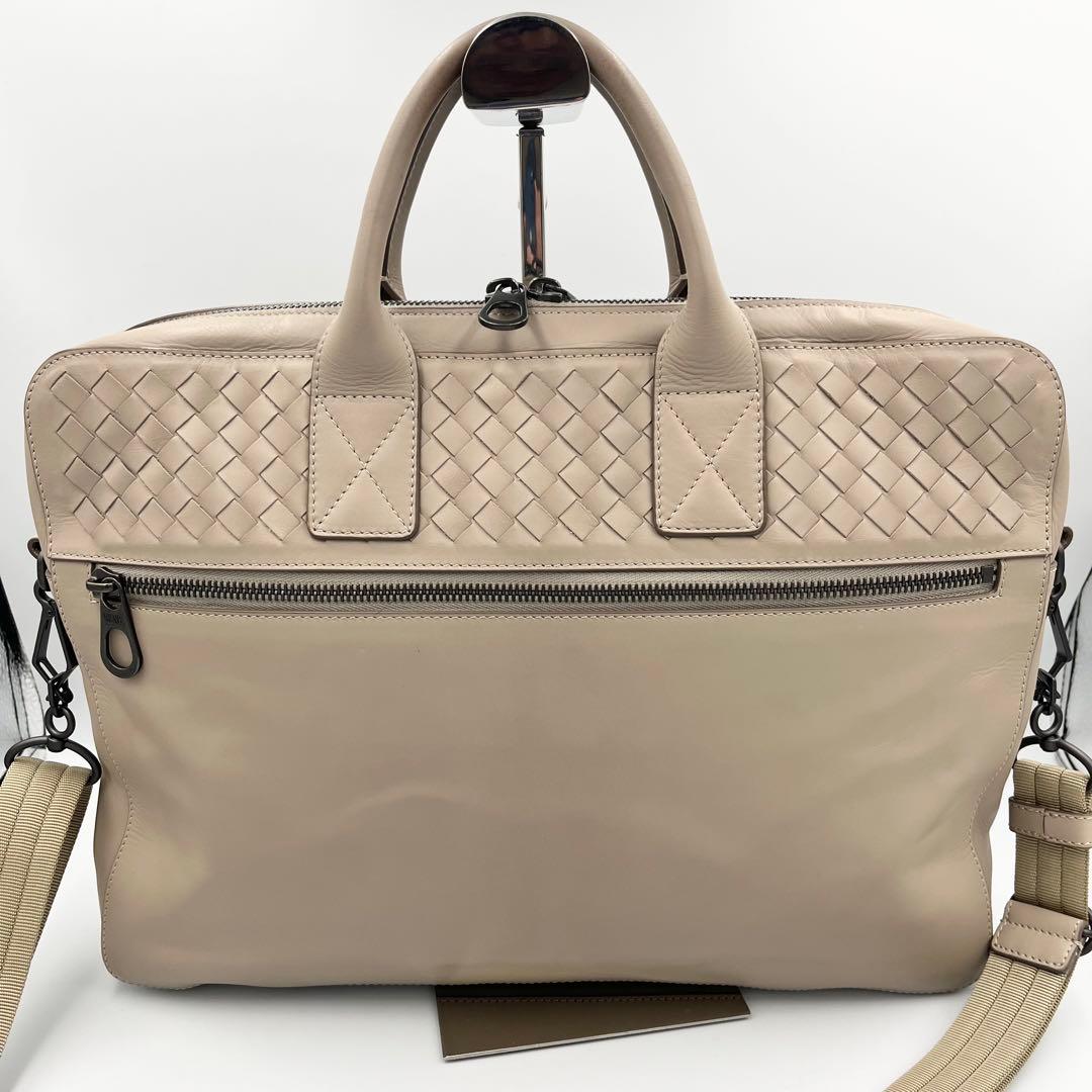 【美品】BOTTEGA VENETA ビジネスバッグ 2way 希少カラー