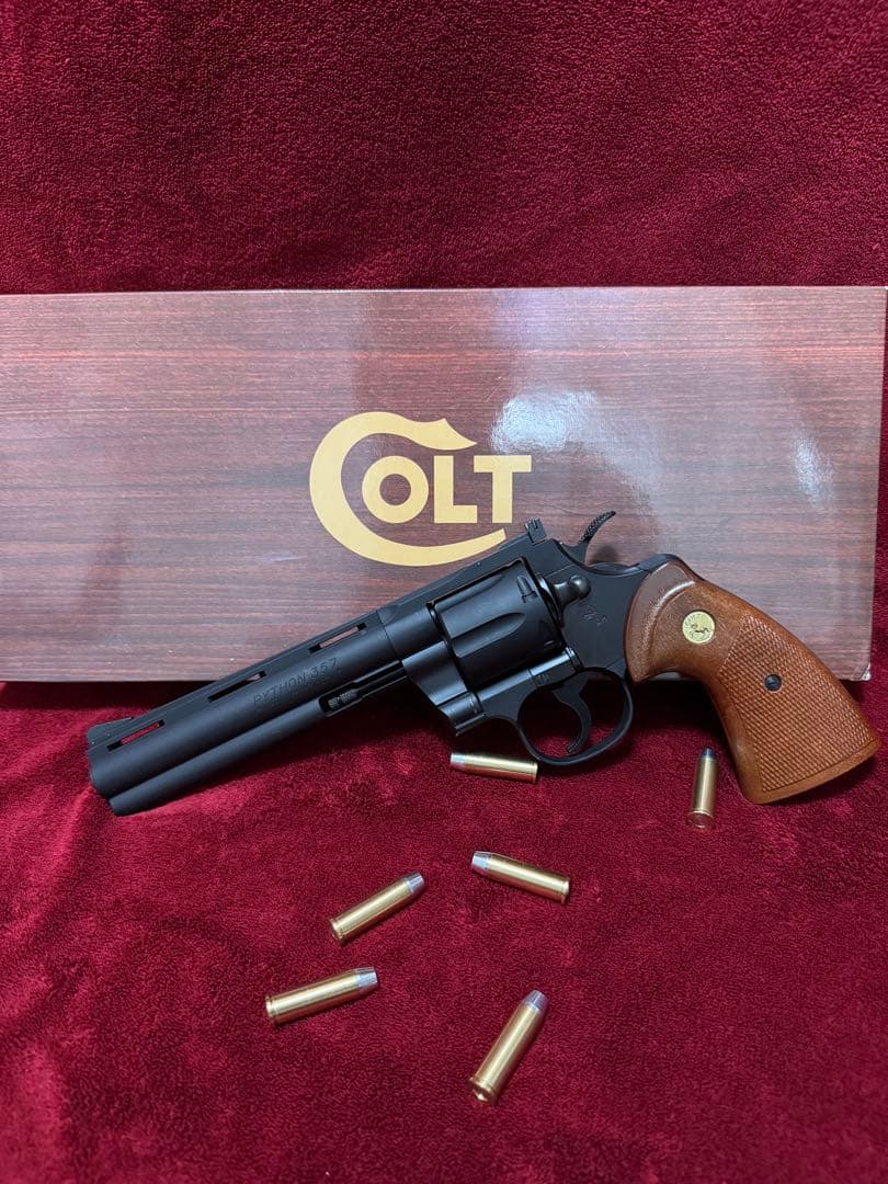 タナカ コルトパイソン.357 6インチ Rモデル　　 ヘビーウェイト