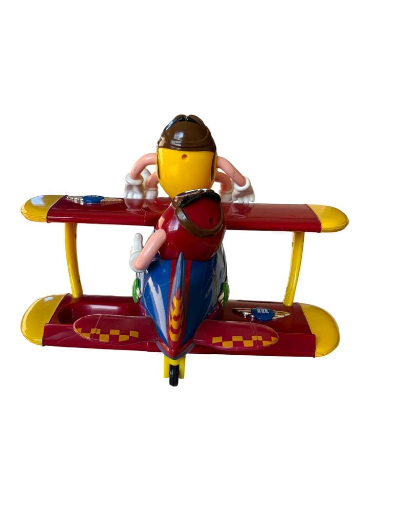 【希少】m&m's エムアンドエムズ 飛行機型 ディスペンサー ヴィンテージ
