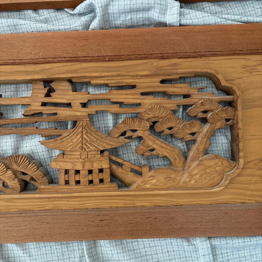 欄間セット らんま アンティーク 古民家 骨董品