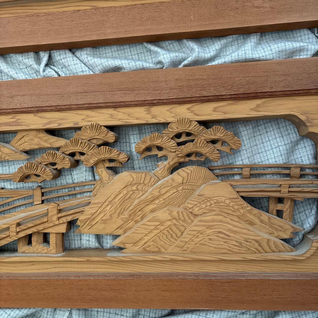 欄間セット らんま アンティーク 古民家 骨董品