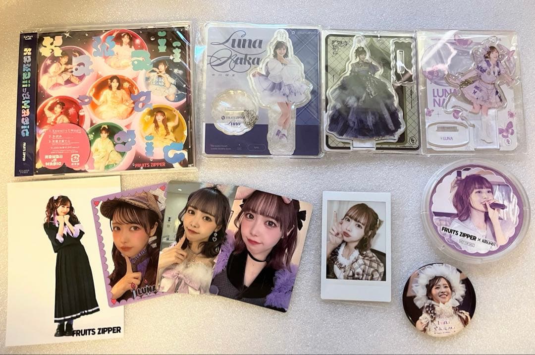 FRUITS ZIPPER 仲川瑠夏 グッズセット