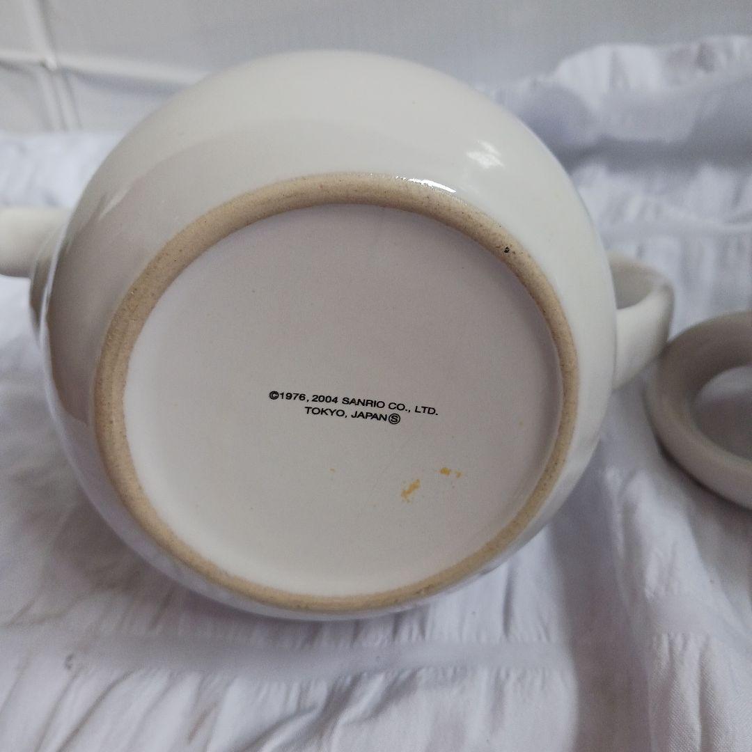 【2点セット】HELLO KITTY　ハローキティ　急須　コップ　レトロ　レア