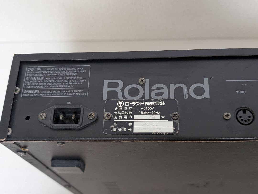 【完動品】Roland MKS-20 デジタルピアノ 音源モジュール