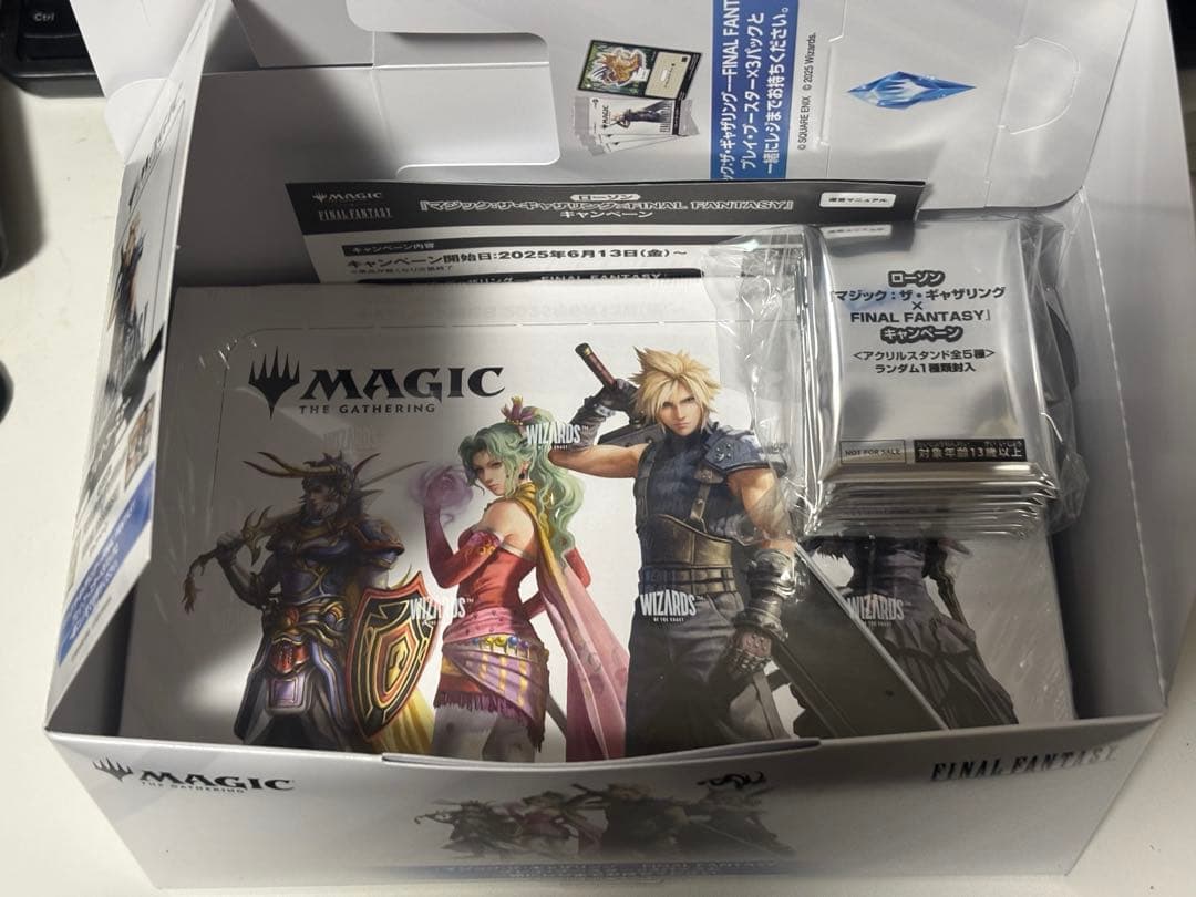 M*き様 MtG ff ローソン アクリルスタンド10個セット1BOX 未開封