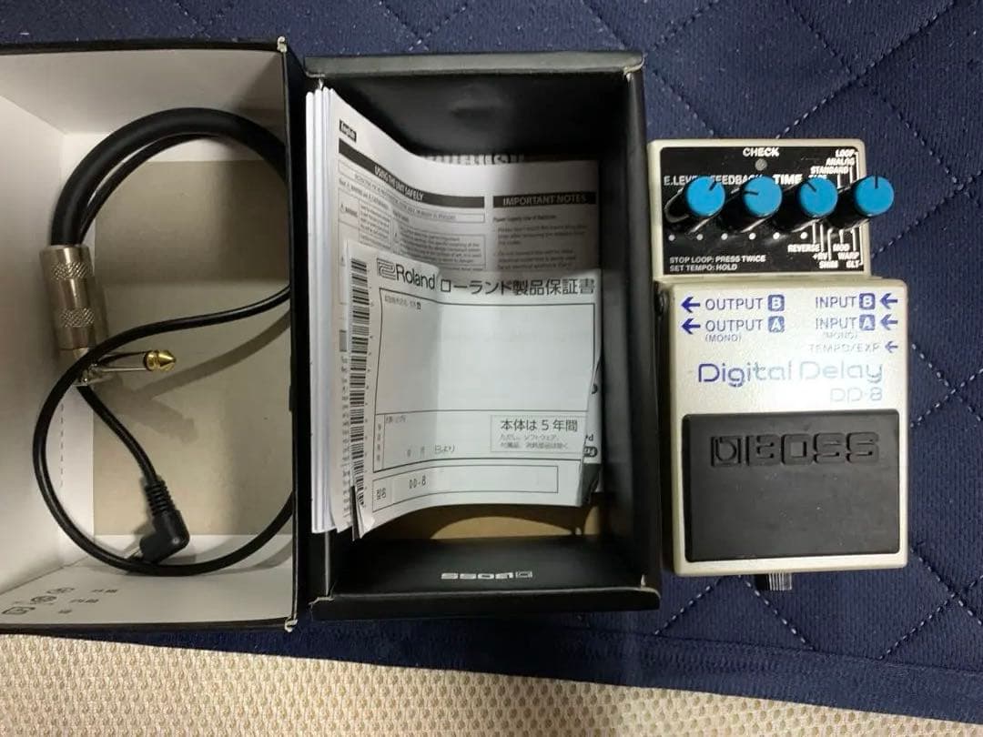 【ケーブル2種付き】BOSS DD-8 Digital Dilay