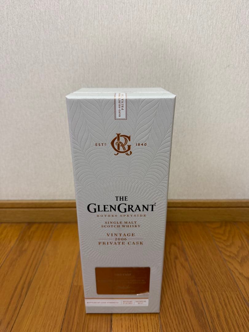 ウイスキー THE GLEN GRANT 2006 PAIVATE CASK