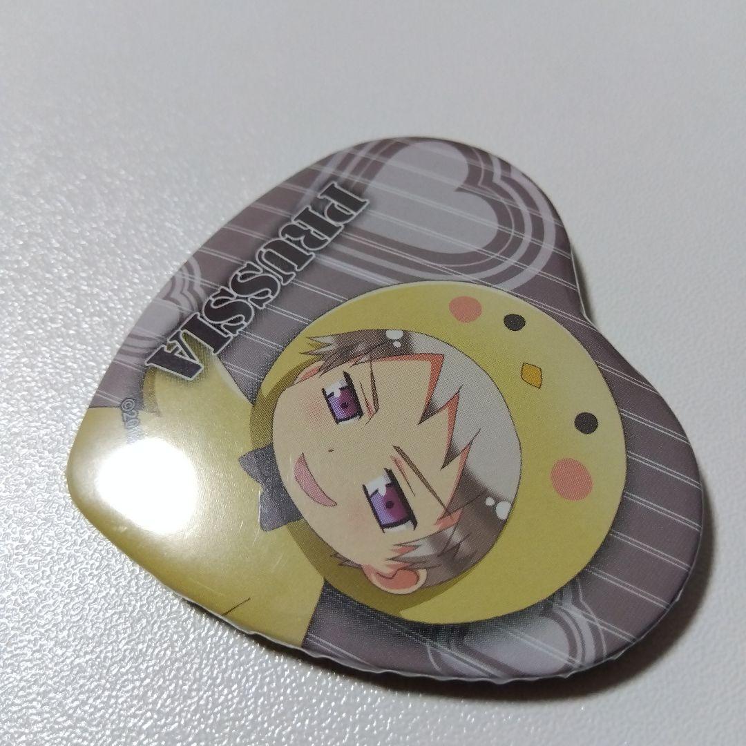 【ヘタリア】プロイセン マルイ THEキャラSHOP ハート 缶バッジ 着ぐるみ