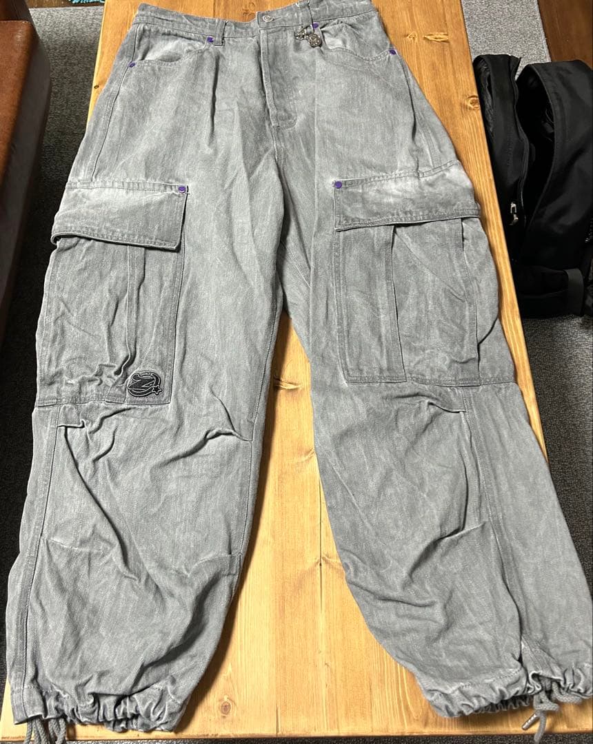 ずっと真夜中でいいのに。　デニムカーゴパンツ