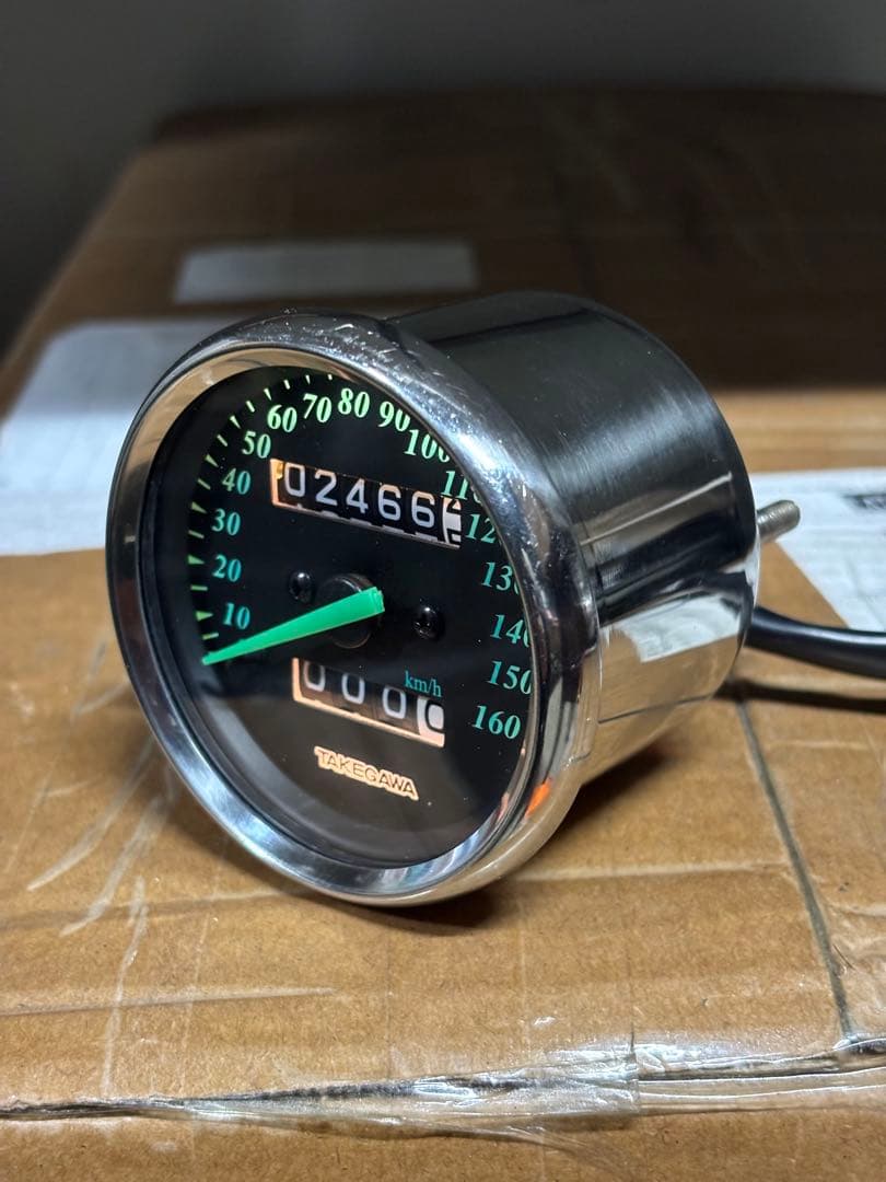 美品！送料込！TAKEGAWA 武川 スピードメーター