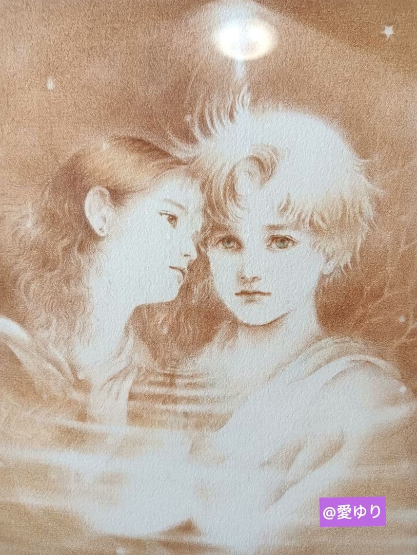 【真作✨貴重】⚜️きたのじゅんこ♦『精』⭐直筆サイン入り⭐作品保証書有り⭐ジクレ