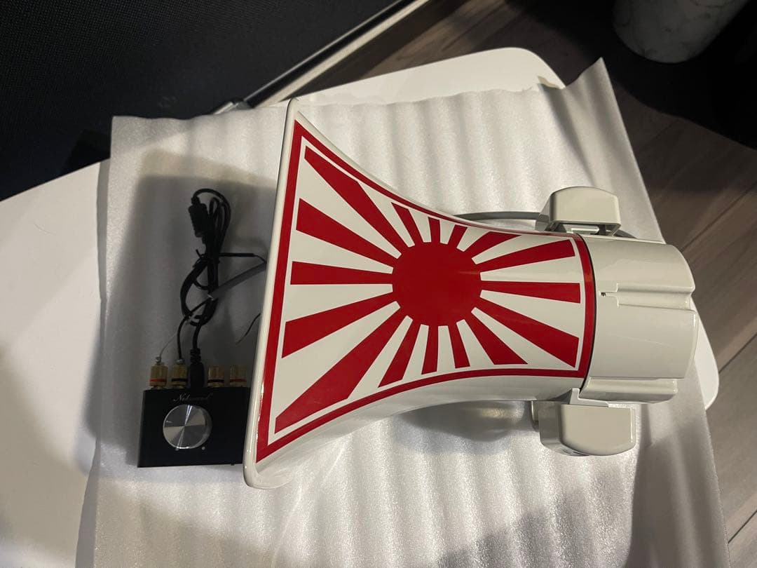 拡声器 スピーカー アンプセット 旧車會 暴走族 三段シート ロケットカウル