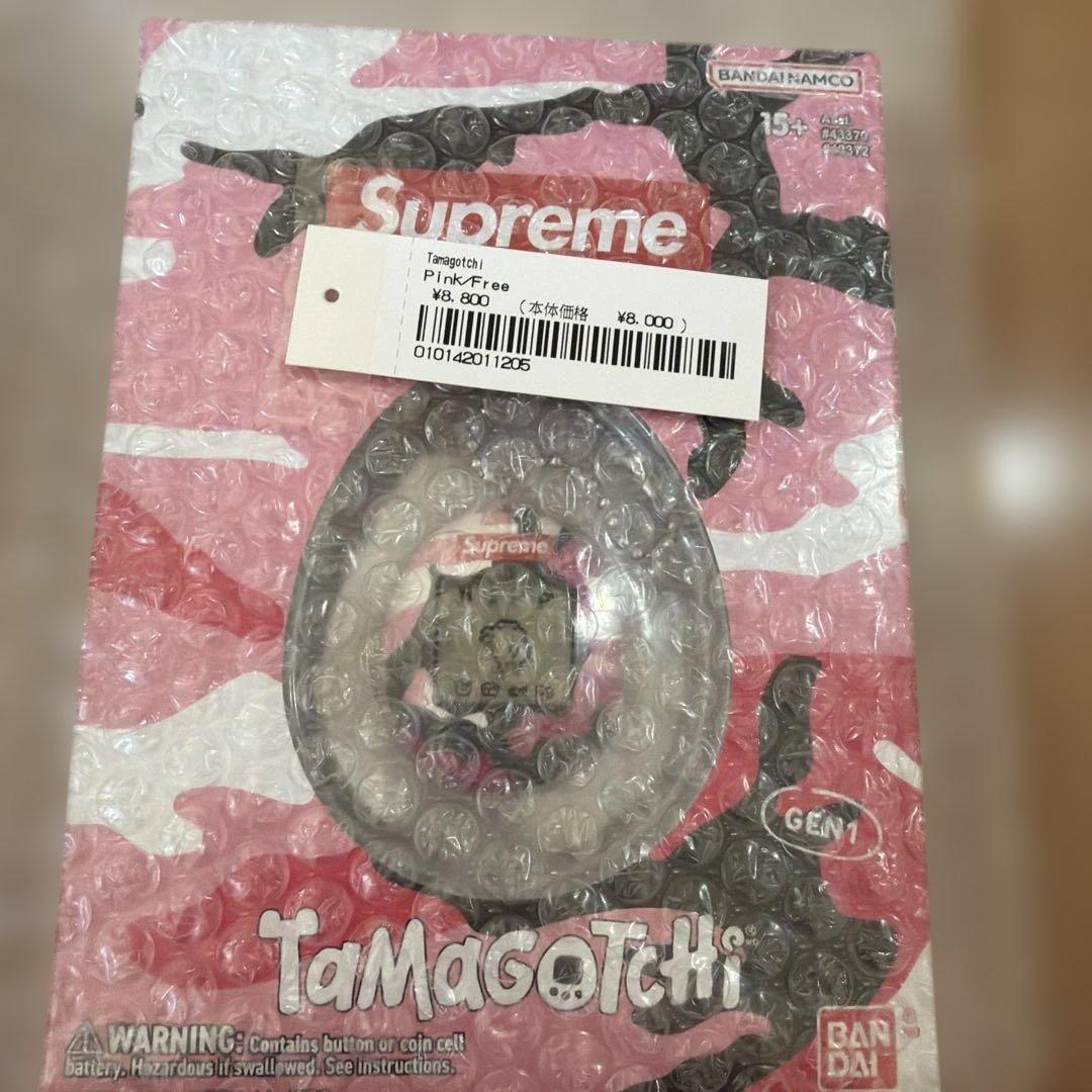 Supremeたまごっちレッド新品未使用