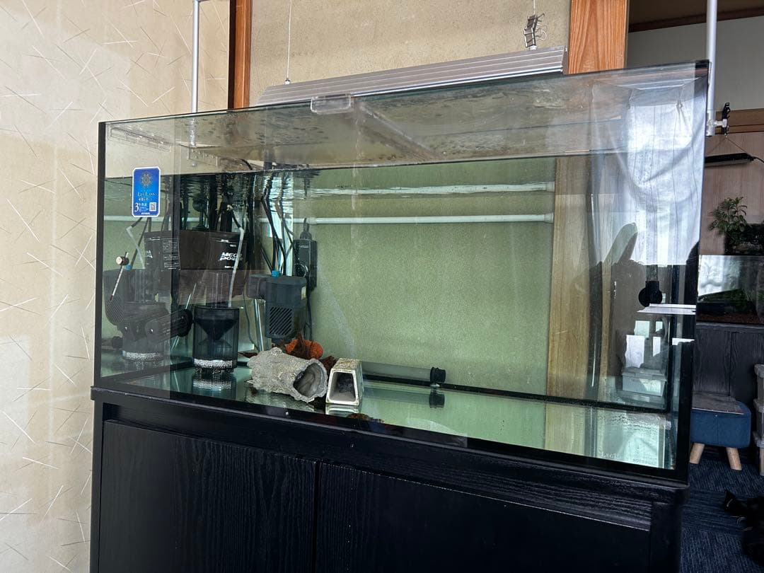 コトブキ　レグラスフラット　Ｆ−９００Ｌ　ブラックシリコン仕様　水槽台　セット