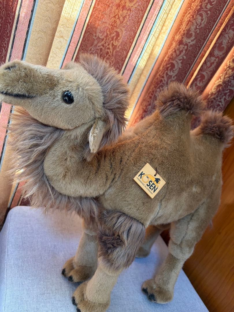 ケーセン　ふたこぶラクダぬいぐるみ　ヴィンテージケーセン