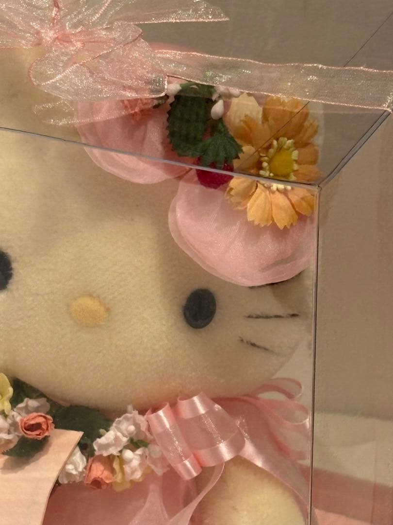 ハローキティ 25周年記念 1000体限定 モヘアドール　新品 レア　レトロ