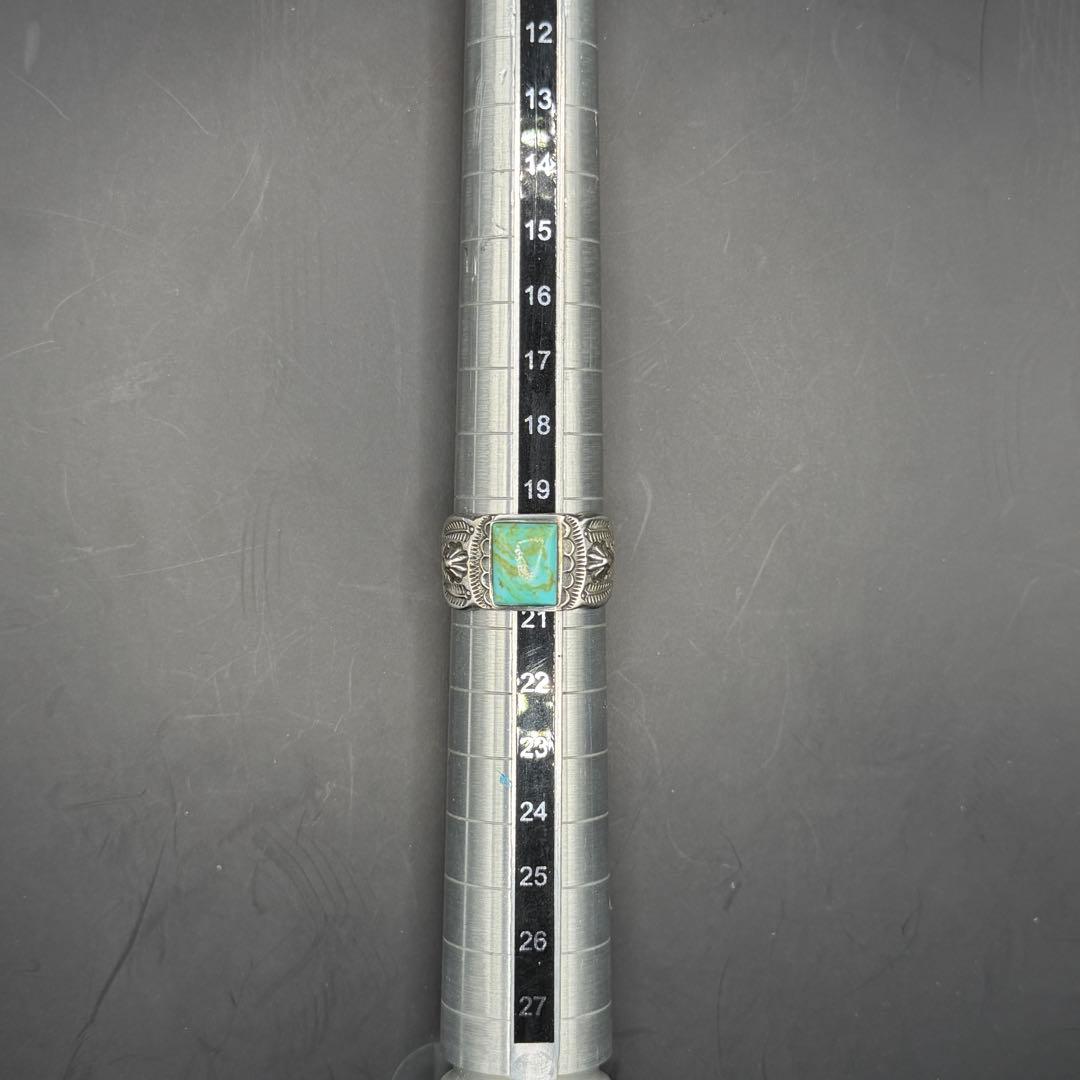 U*O様 【NAVAJO】COTY ターコイズ シルバーリング 925（21号）