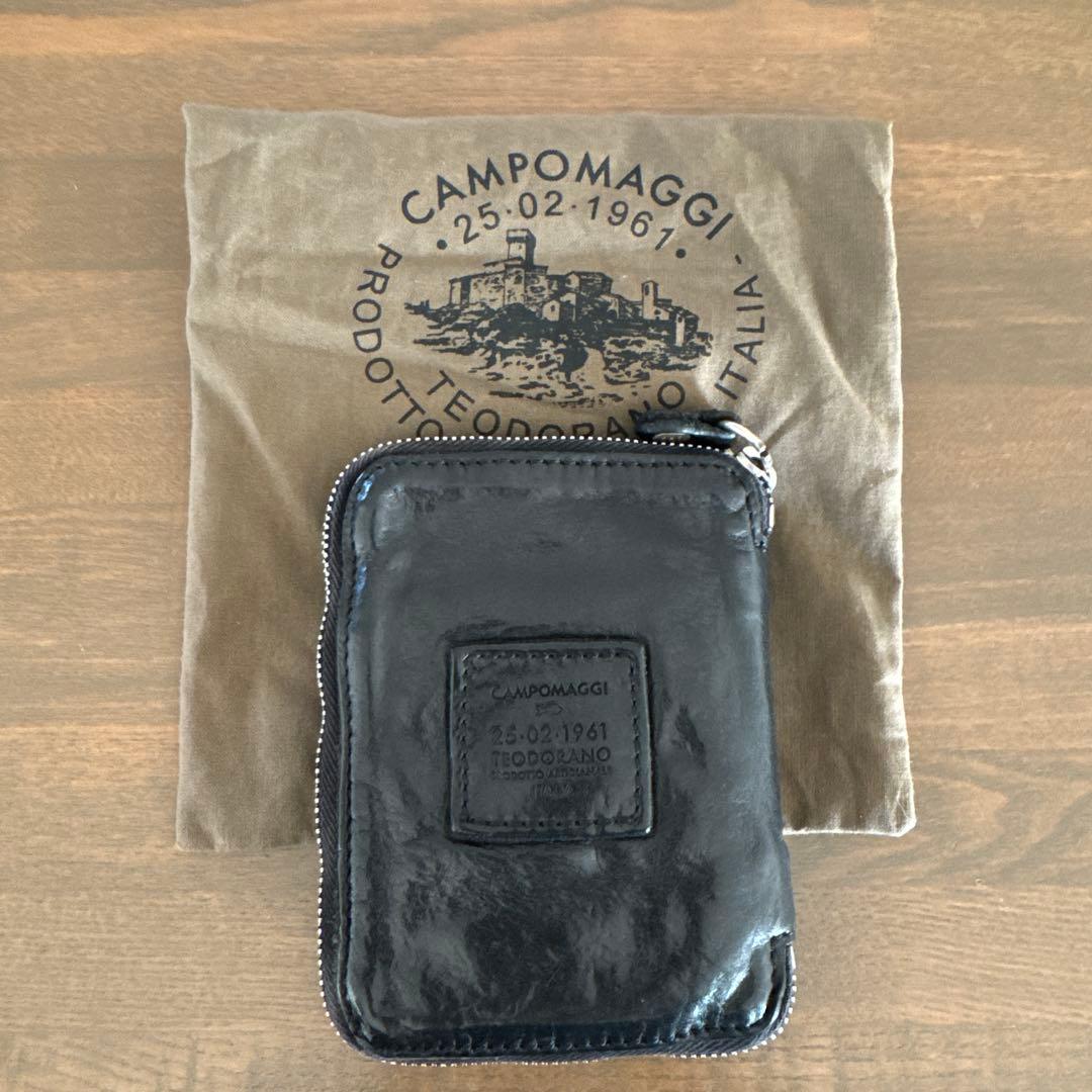 CAMPOMAGGI 装飾付き二つ折り財布　最終値下げです