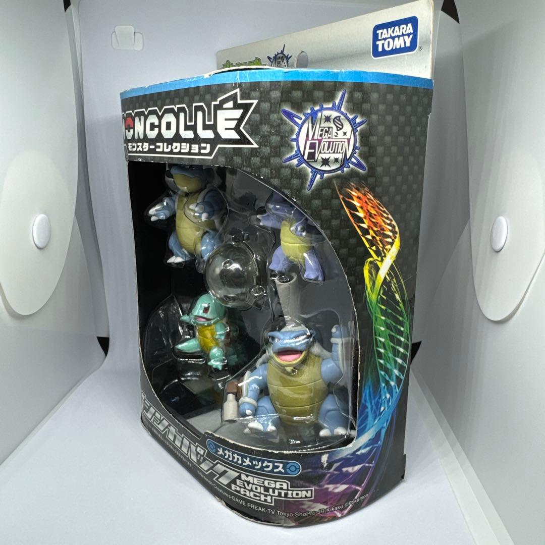 モンコレ メガ進化パック セット ゼニガメ カメール カメックス メガカメックス