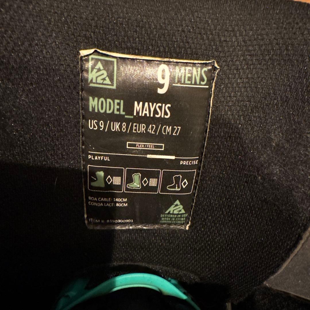20-21 K2 Maysis スノーボードブーツ メンズ 27cm